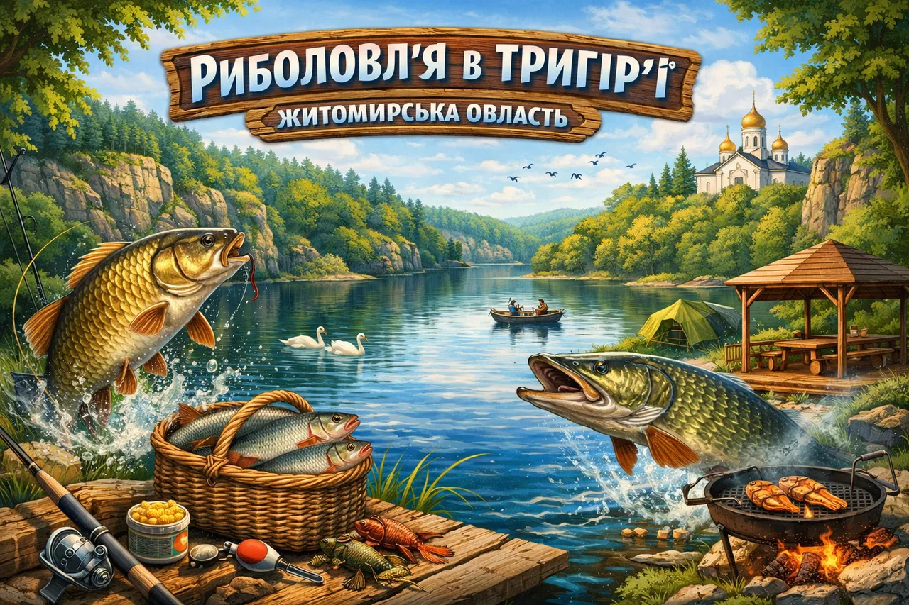 Риболовля в Тригір’ї – природа, улови та практична інформація