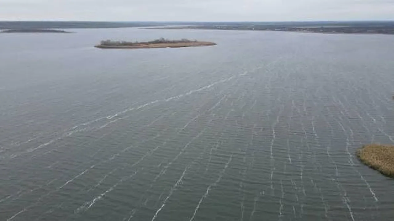Рибалка на Орільському водосховищі