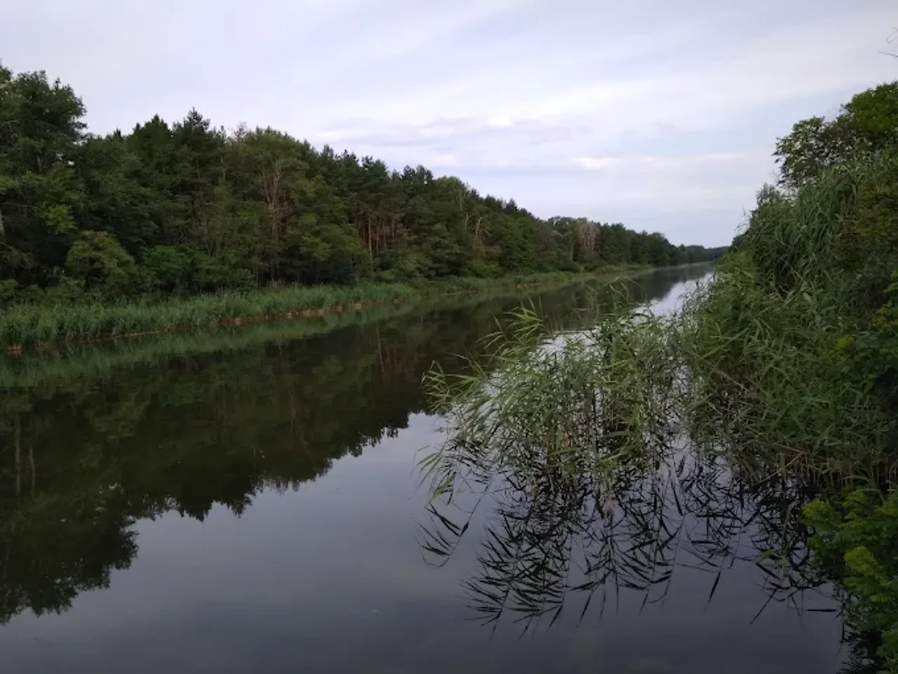 Риболовля на річці Трубіж